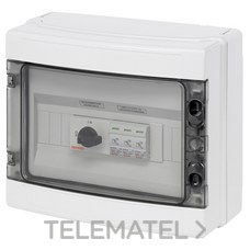 GEWISS - CUADRO 2 STRINGS PRECABLEADO 600V DC 25A CON 1x12 MÓDULOS