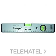 HAUPA - NIVEL BURBUJA METALICO 300mm - Imagen 2