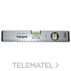 HAUPA - NIVEL BURBUJA METALICO 300mm