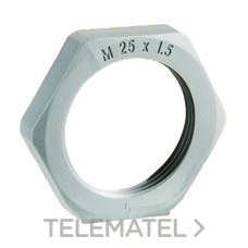 INTERFLEX - TUERCA NORMANYL PG 9 GRIS
