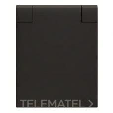 NIESSEN - BASE DE ENCHUFE ESTANCA IP54 PARA PANELES NEGRO