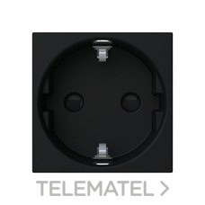 NIESSEN - BASE DE ENCHUFE 2P+T SCHUKO ZENIT NEGRO