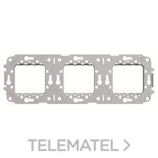 NIESSEN - BASTIDOR DE 3 ELEMENTOS ZENIT