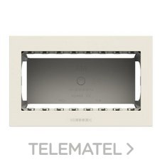 NIESSEN - CAJA SUPERFICIE 4 MÓDULOS BLANCO