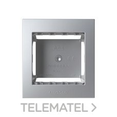 NIESSEN - CAJA SUPERFICIE IP40 1 VENTANA PLATA