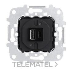 NIESSEN - CARGADOR USB TIPO A+C 18W 230V