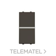 NIESSEN - INTERRUPTOR BIPOLAR 1 MÓDULO ZENIT ANTRACITA - Imagen 2