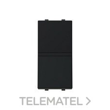 NIESSEN - INTERRUPTOR MONOPOLAR 1 MÓDULO ZENIT NEGRO