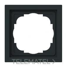 NIESSEN - MARCO 1 ELEMENTO VEGA NEGRO MATE