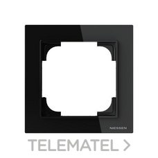 NIESSEN - MARCO 1 ELEMENTO ALBA CRISTAL NEGRO