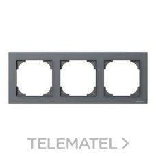 NIESSEN - MARCO 3 ELEMENTOS ALBA GRIS MATE