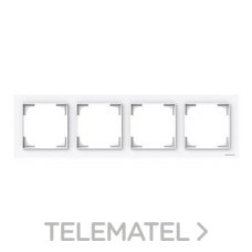 NIESSEN - MARCO 4 ELEMENTOS ALBA BLANCO MATE