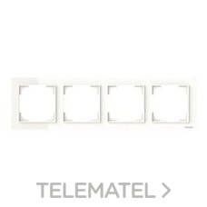 NIESSEN - MARCO 4 ELEMENTOS ALBA CRISTAL BLANCO