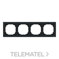 NIESSEN - MARCO 4 ELEMENTOS ALBA NEGRO MATE