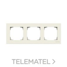 NIESSEN - MARCO BÁSICO DE 3 ELEMENTOS SKY BLANCO SOFT