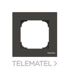 NIESSEN - MARCO DE 1 ELEMENTO SKY NIESSEN NEGRO SOFT