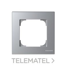 NIESSEN - MARCO DE 1 ELEMENTO SKY NIESSEN PLATA