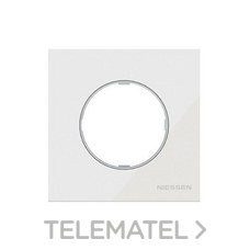 NIESSEN - MARCO DE 1 ELEMENTO SKYMOON CRISTAL BLANCO