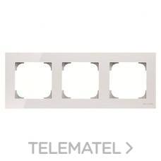 NIESSEN - MARCO DE 3 ELEMENTOS SKY CRISTAL BLANCO