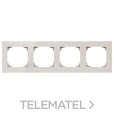 NIESSEN - MARCO DE 4 ELEMENTOS SKY CRISTAL BLANCO