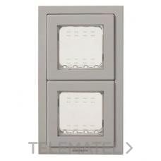 NIESSEN - MARCO IP55 2V/4M IP55 ZENIT GRIS