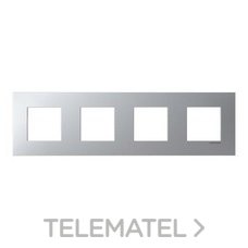 NIESSEN - MARCO 4 VENTANAS ZENIT S PLATA