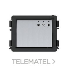 NIESSEN - MÓDULO AUDIO PLACA CALLE WELCOME 1/1 ALUMINIO