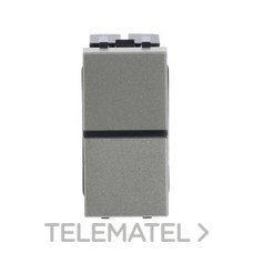 NIESSEN - PULSADOR SÍMBOLO TIMBRE 1 MÓDULO NEGRO