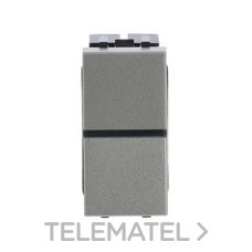 NIESSEN - PULSADOR SÍMBOLO DE TIMBRE 2 MÓDULOS BLANCO TOTAL