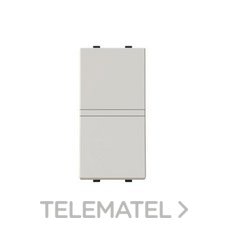 NIESSEN - PULSADOR SIN GRABAR CON 1 MÓDULO ZENIT DUNA