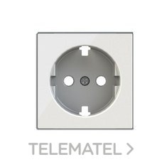 NIESSEN - TAPA BASE ENCHUFE SCHUKO PLANO SKY CRISTAL BL.