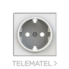 NIESSEN - TAPA BASE ENCHUFE SCHUKO SKY CRISTAL BLANCO