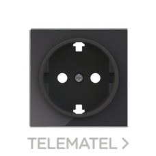 NIESSEN - TAPA BASE ENCHUFE SCHUKO SKY CRISTAL NEGRO