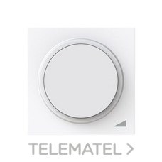 NIESSEN - TAPA + BOTÓN REGULADOR GIRA.ALBA BLANCO BRILLO