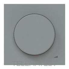 NIESSEN - TAPA + BOTÓN REGULADOR GIRATORIO VEGA GRIS NIEBLA