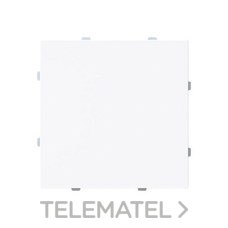 NIESSEN - TAPA CIEGA SERIE ALBA BLANCO BRILLO