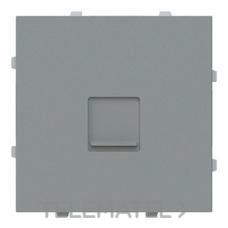 NIESSEN - TAPA PLANA 1 SOPORTE CON PERSIANA VEGA GRIS NIEBLA