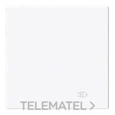 NIESSEN - TAPA SCHUKO CON CUBIERTA ABATIBLE VEGA BLANCO