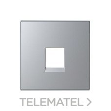 NIESSEN - TAPA TOMA TELEFONO/RJ45 SKY PLATA