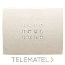 NIESSEN - TAPA ZUMBADOR OLAS BLANCO JAZMÍN - Imagen 2