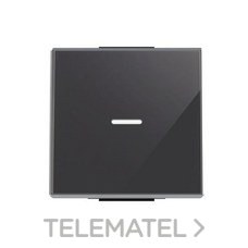 NIESSEN - TECLA INTERRUPTOR CON VISOR SKY CRISTAL NEGRO