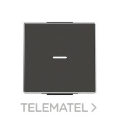 NIESSEN - TECLA INTERRUPTOR CON VISOR SKY NEGRO SOFT