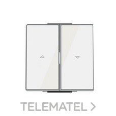 NIESSEN - TECLA INTERRUPTOR PERSIANAS SKY CRISTAL BLANCO