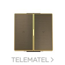 NIESSEN - TECLA INTERRUPTOR PERSIANAS SKY ORO ENVEJECIDO
