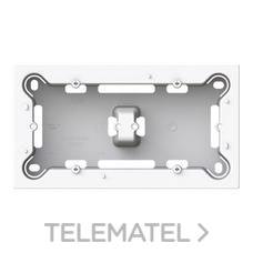 NIESSEN - ZÓCALO 2 VENTANAS VEGA BLANCO MATE