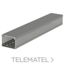 UNEX - CANAL P/CABLEADOS 77 PVC-M1 60x80 GRIS - Imagen 2
