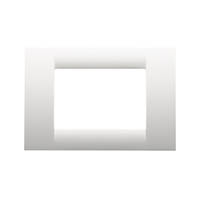 GEWISS - PLACA 1M SYSTEM VIRNA BLANCO NUBE