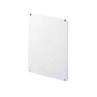 GEWISS - PLACA FONDO ACERO 650x515mm.