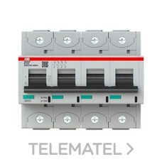 ABB - INT.AUT.MAGNETOTÉRMICO S804P-K125 4P 125A K 50kA