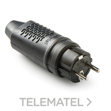 FAMATEL - CLAVIJA IP44 16A 250V ESPIGA 4,8mm NG. - Imagen 2